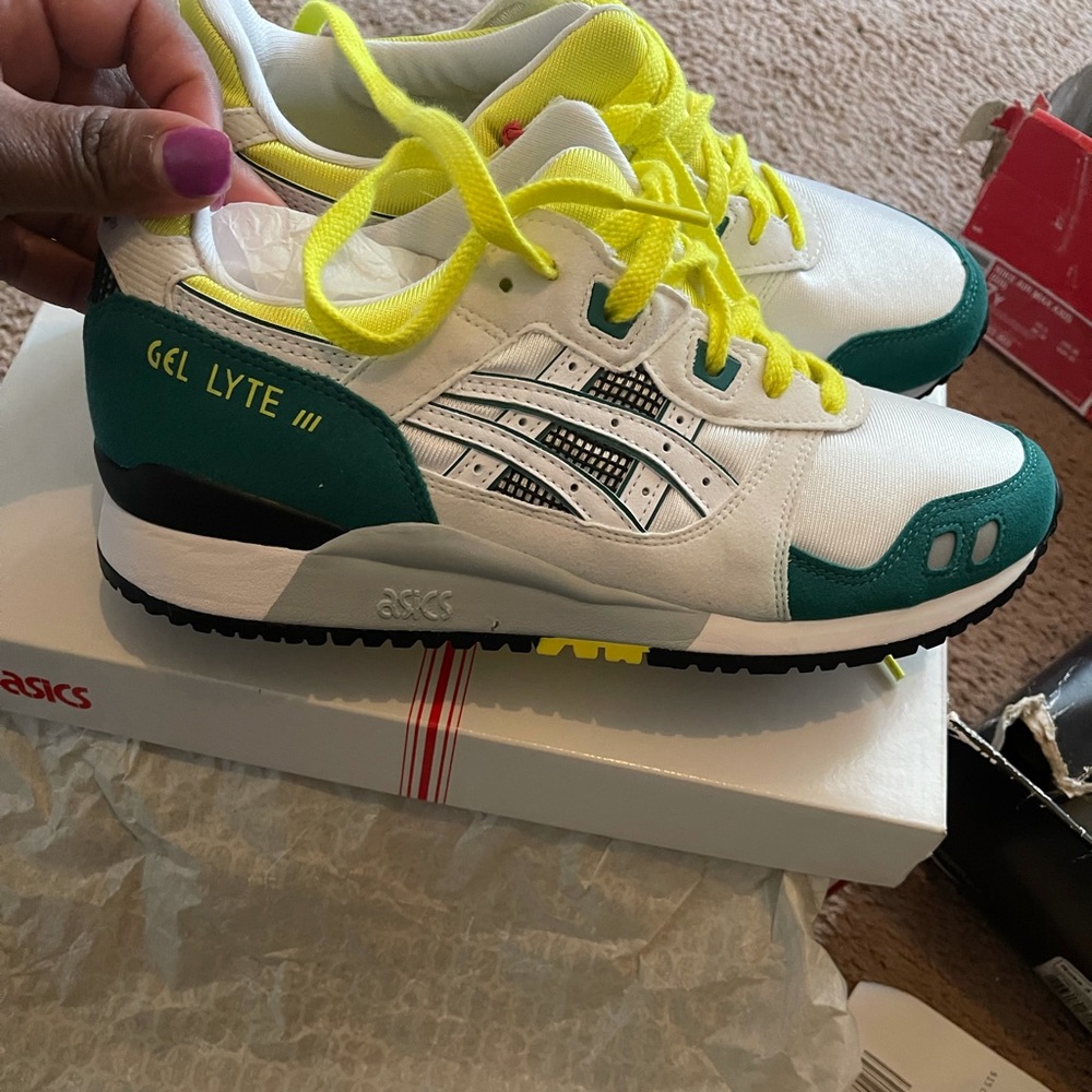 ASIC Gel-Lyte III OG. White/Yellow/Green